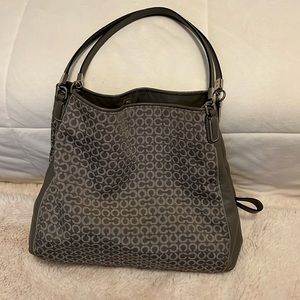 Coach monogram purse